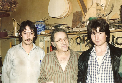 Antonio, José and Pepe some years ago